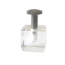 REGGIPIANO PLEXIGLASS A CUBO C/VITE 20X20X20 MM (20