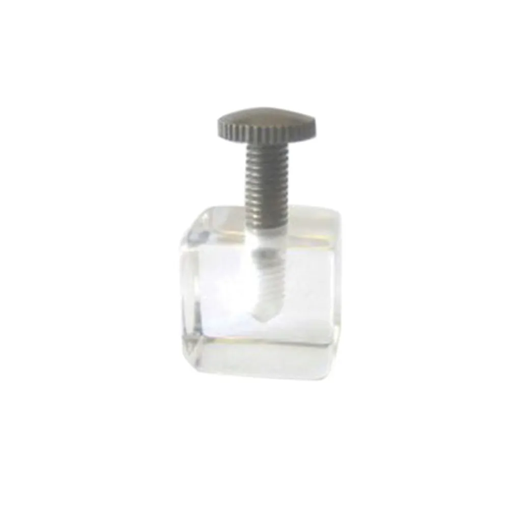 REGGIPIANO PLEXIGLASS A CUBO C/VITE 20X20X20 MM (20 REGGIPIANO PLEXIGLASS A CUBO C/VITE 20X20X20 MM (20