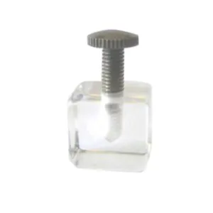REGGIPIANO PLEXIGLASS A CUBO C/VITE 20X20X20 MM (20