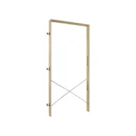 CONTROTELAIO LEGNO ABETE  8.5X2X215 CM DIST.METALLO