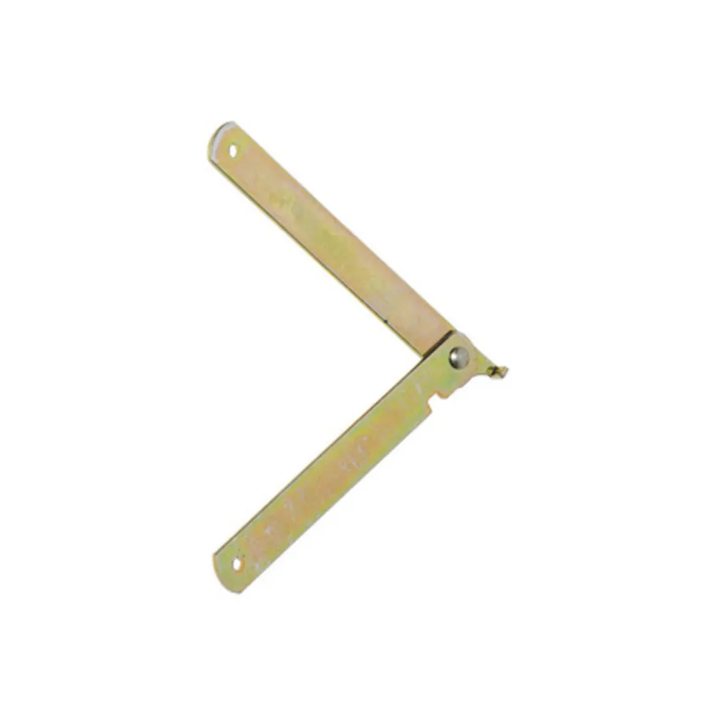 ASTA SNODATA ACCIAIO ZINCATO DESTRA 250 MM* (48