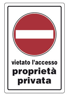 PRIVATE PROPERTY SIGNBOARD