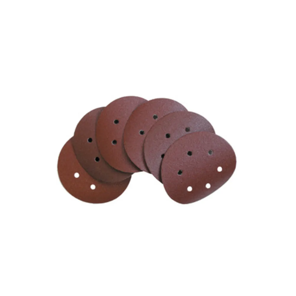 DISCO ABRASIVO VELCRO 6 FORI D 150 MM GRANA 100 (100 DISCO ABRASIVO VELCRO 6 FORI D 150 MM GRANA 100 (100