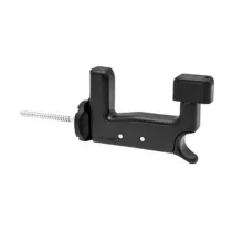 FERMAIMPOSTE IN PLASTICA GRILLO NERO  70 MM** (25