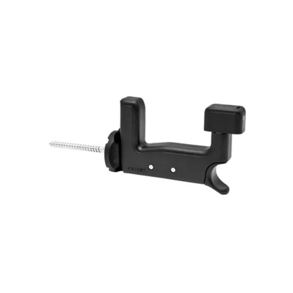 FERMAIMPOSTE IN PLASTICA GRILLO NERO  70 MM** (25