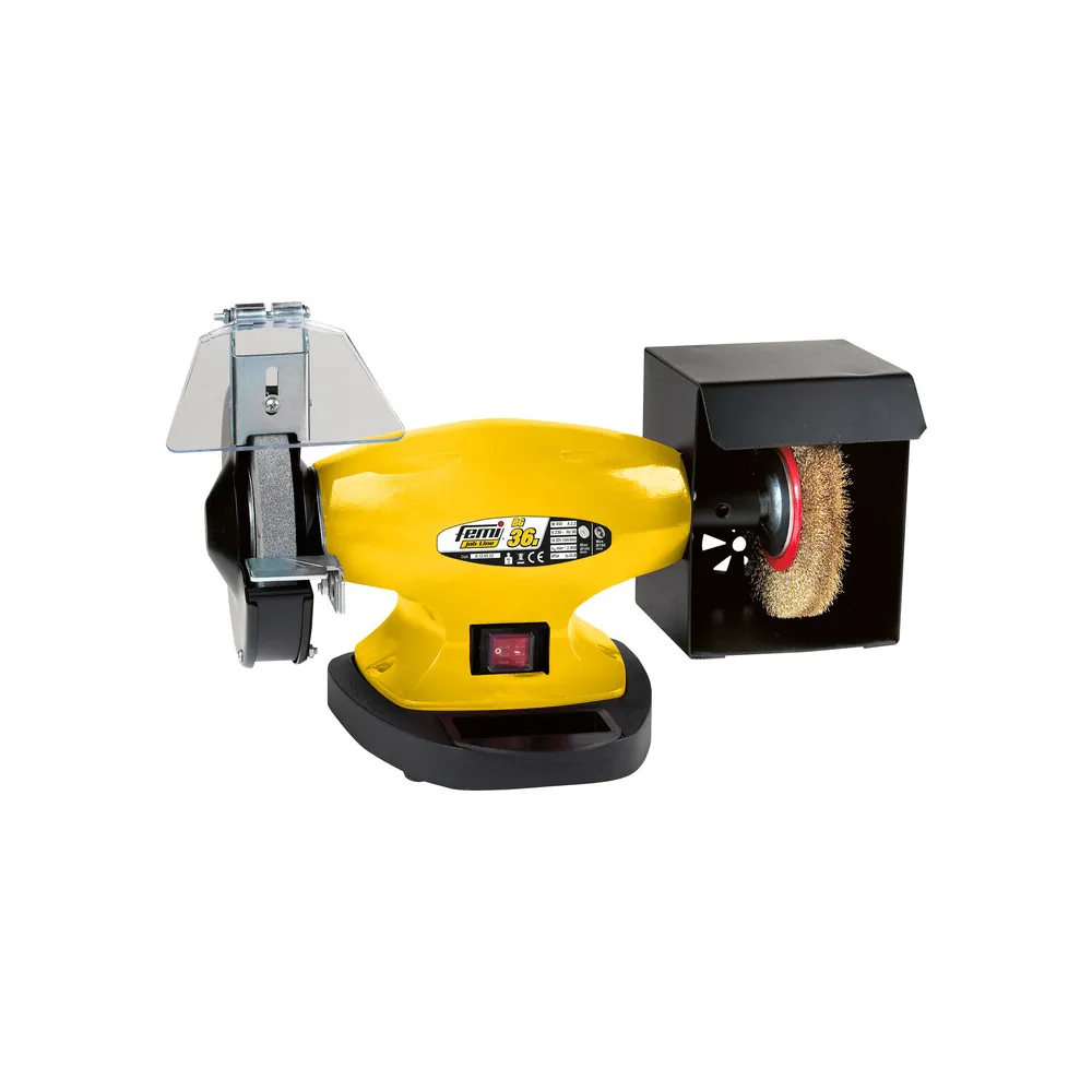 SMERIGLIATRICE BANCO FEMI BG36N 330W COMBINATA