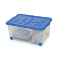 CONTENITORE ROLLING C/COPERCHIO ALI 60X40H28 CM (8