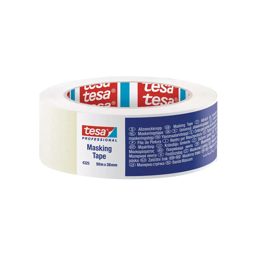 NASTRO MASCHERA EDILIZIA TESA 38 MM X 50 M (48 NASTRO MASCHERA EDILIZIA TESA 38 MM X 50 M (48