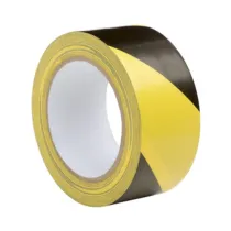 NASTRO SEGNALETICO 50MMX33M ADESIVO GIALLO NERO (12