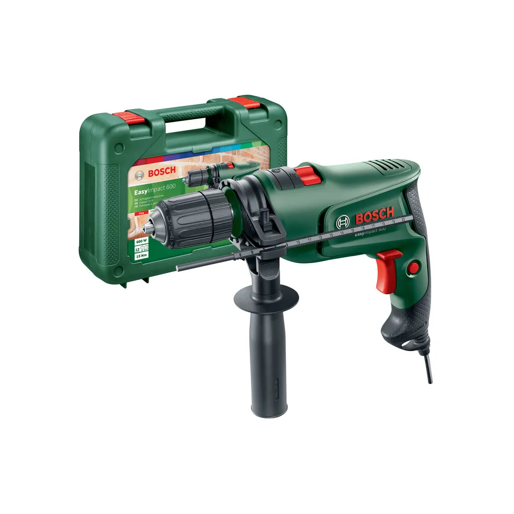 BOSCH-V TRAPANO 600W MM.13 EASY IMPACT 600 SET BOSCH-V TRAPANO 600W MM.13 EASY IMPACT 600 SET
