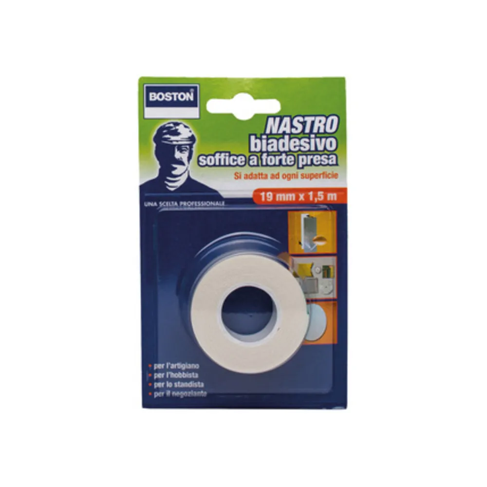 BOSTON NASTRO BIADESIVO FORTE 19MMX1