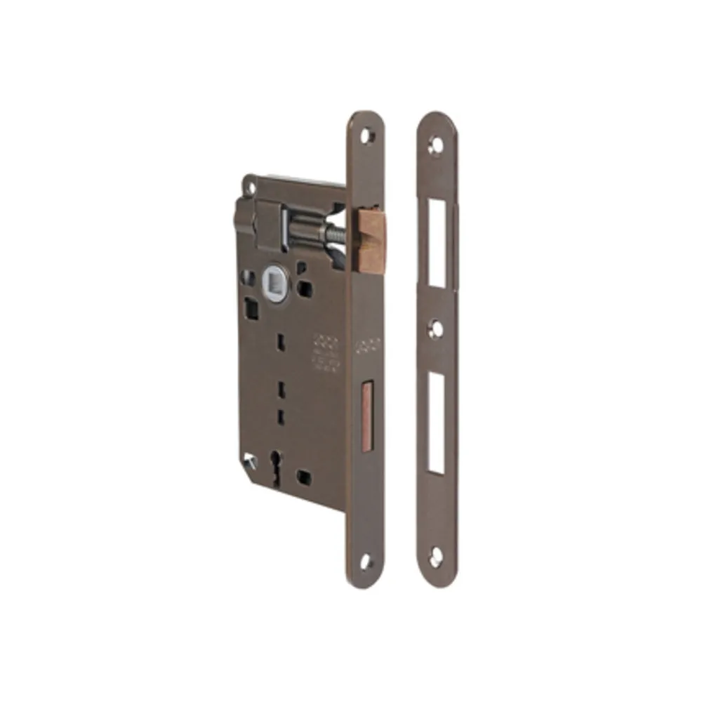 PATENT SERRATURA BRONZATA AGB Q.8/70 50 MM B.TONDO (5