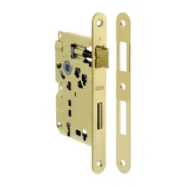 PATENT SERRATURA OTTONATA AGB Q.8/70 50 MM B.TONDO (5