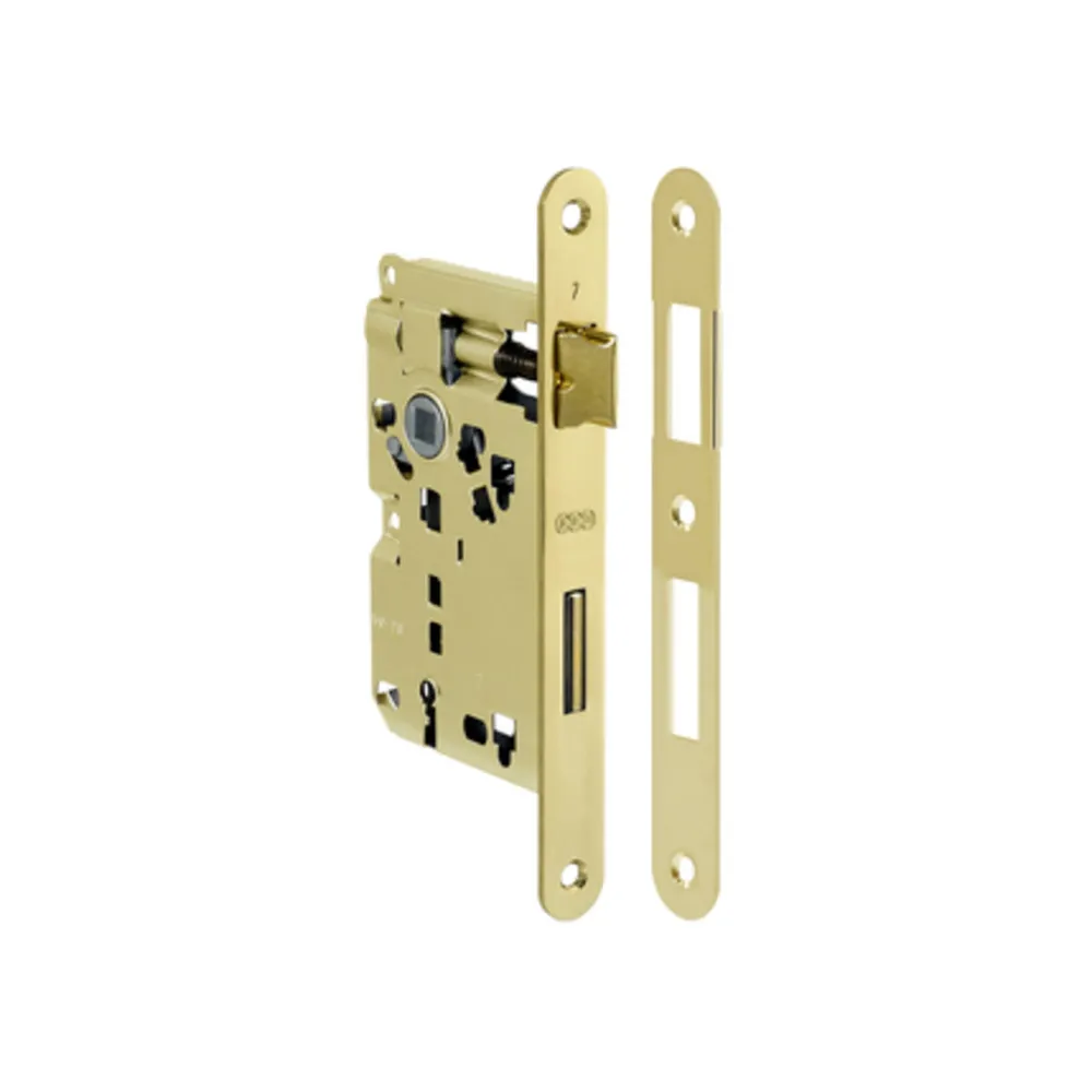 PATENT SERRATURA OTTONATA AGB Q.8/70 50 MM B.TONDO (5