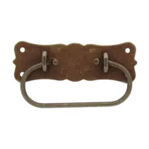 MANIGLIA BAULI 06015 105X55 MM FERRO VECCHIO* (25