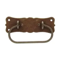 MANIGLIA BAULI 06015 105X55 MM FERRO VECCHIO* (25