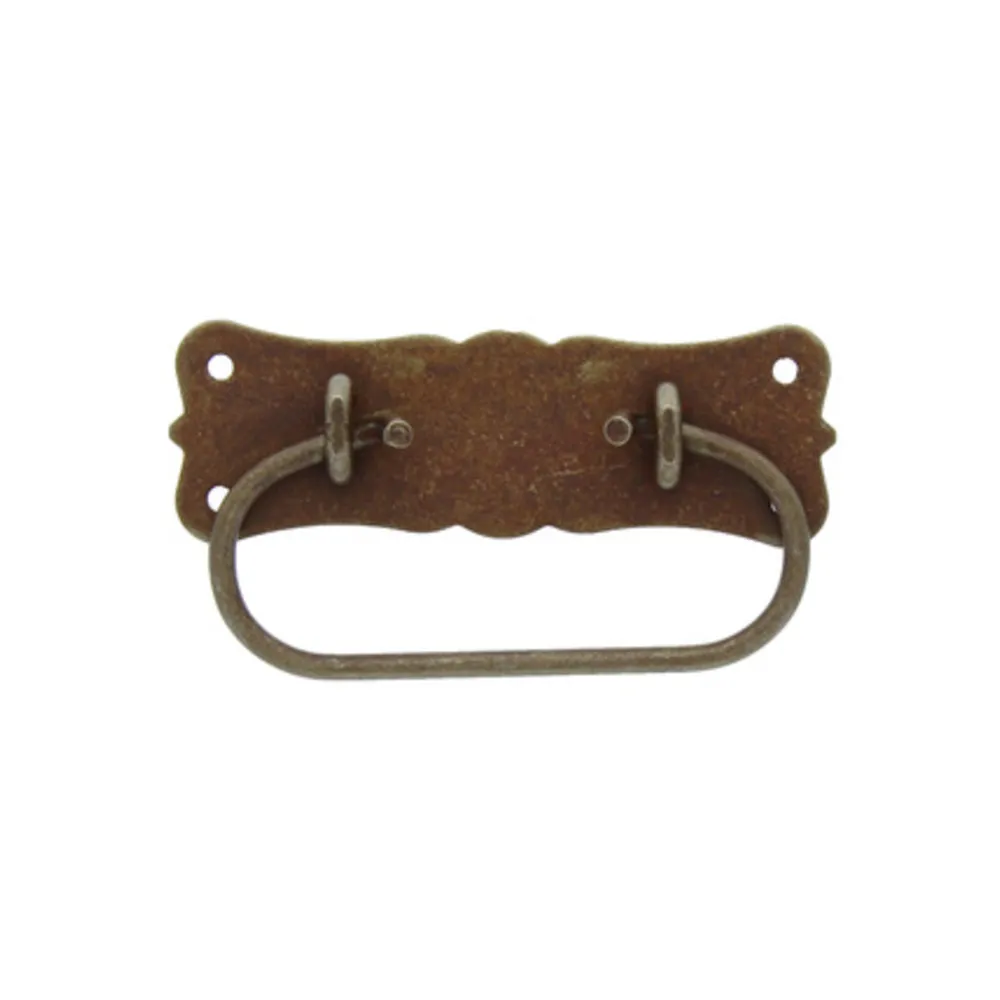 MANIGLIA BAULI 06015 105X55 MM FERRO VECCHIO* (25 MANIGLIA BAULI 06015 105X55 MM FERRO VECCHIO* (25