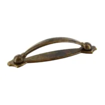 MANIGLIA OTTONE 18900  96 MM ANTICATO (25