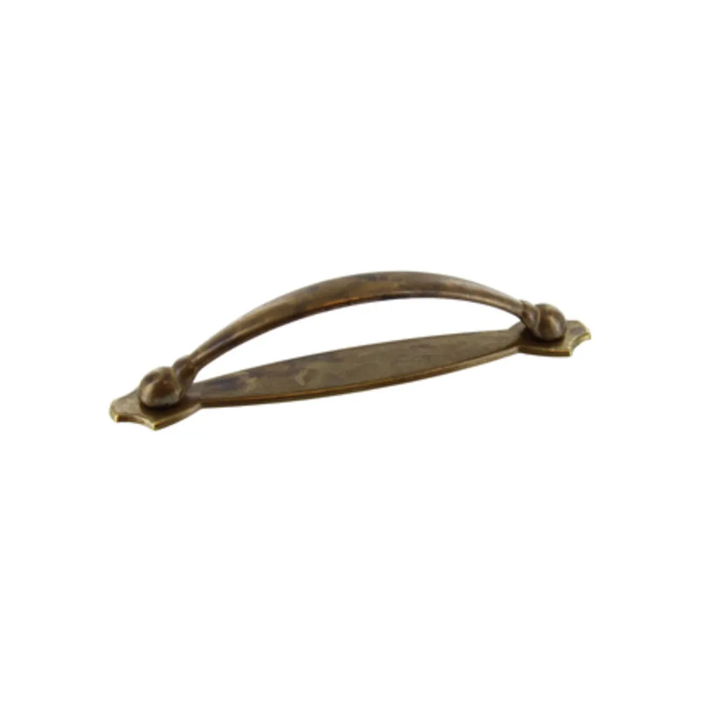 MANIGLIA OTTONE 18900 128 MM ANTICATO (25