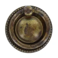 MANIGLIA ZAMA 12212 D  40 MM OTTONE ANTICATO** (25