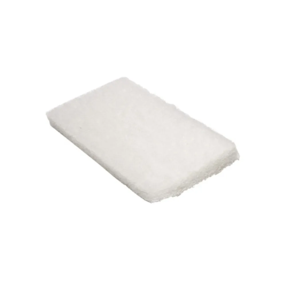 FELTRO ABRASIVO P/LUCIDATURA 250X120XH20 MM BIANCO (12