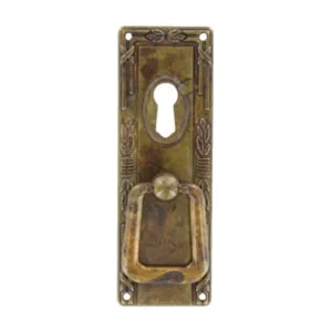 MANIGLIA ZAMA 12060 33X97 MM OTTONE ANTICATO** (25