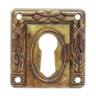 BOCCHETTA ZAMA 30060 33X35 MM OTTONE ANTICATO** (25