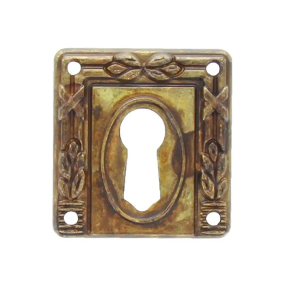 BOCCHETTA ZAMA 30060 33X35 MM OTTONE ANTICATO** (25