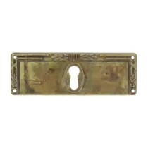 BOCCHETTA ZAMA 30060 97X33 MM OTTONE ANTICATO* (25