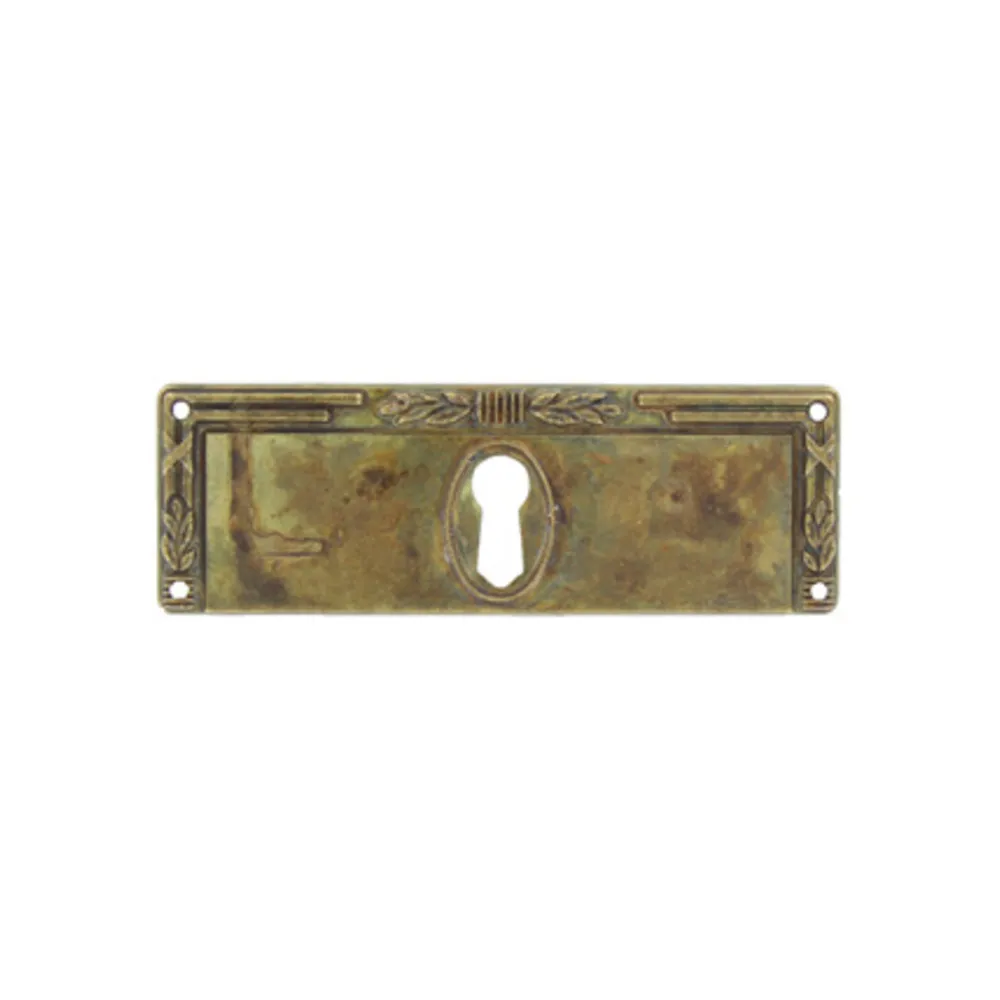 BOCCHETTA ZAMA 30060 97X33 MM OTTONE ANTICATO* (25 BOCCHETTA ZAMA 30060 97X33 MM OTTONE ANTICATO* (25