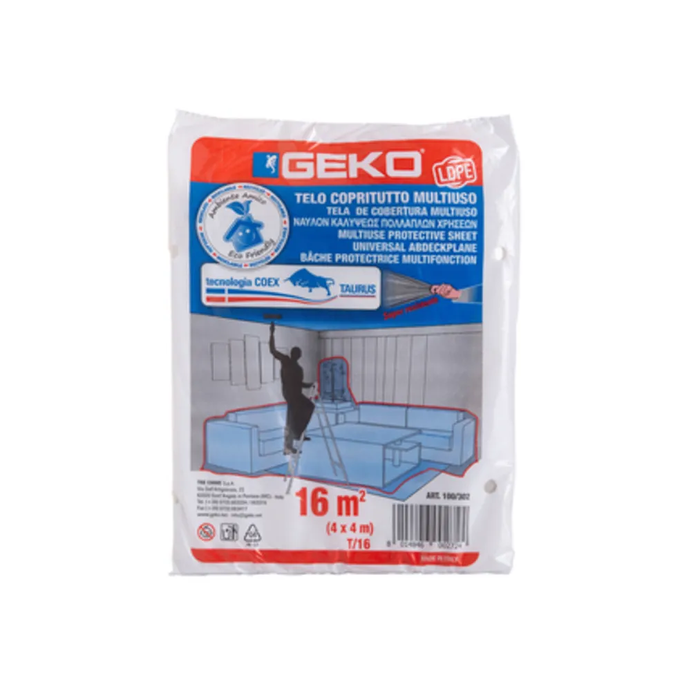 TELONE COPRITUTTO POLIETILENE 4X 4 M 200 G CA (80 TELONE COPRITUTTO POLIETILENE 4X 4 M 200 G CA (80