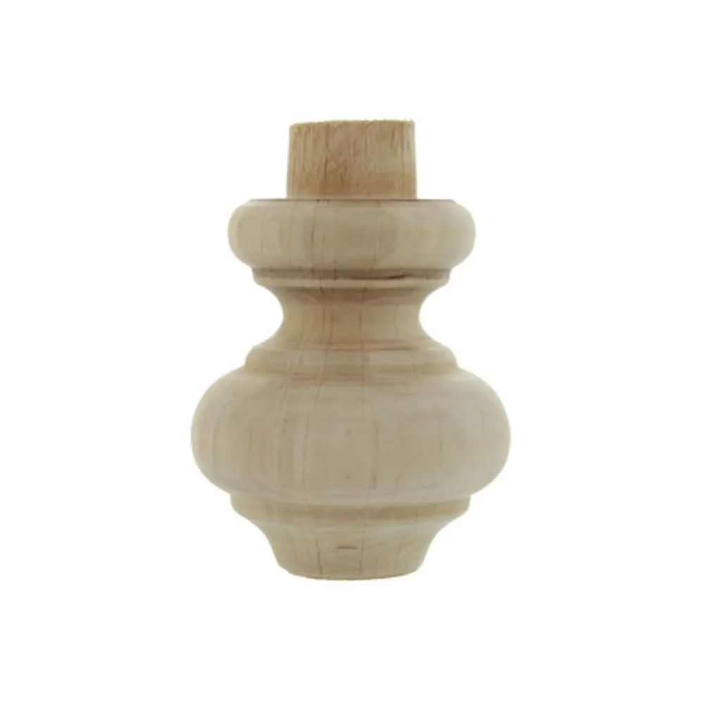 PIEDE IN LEGNO ONTANO 53012 52X 75 MM (8