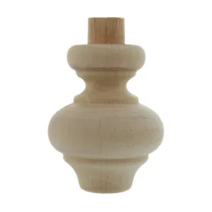 PIEDE IN LEGNO ONTANO 53012 70X 84 MM (8