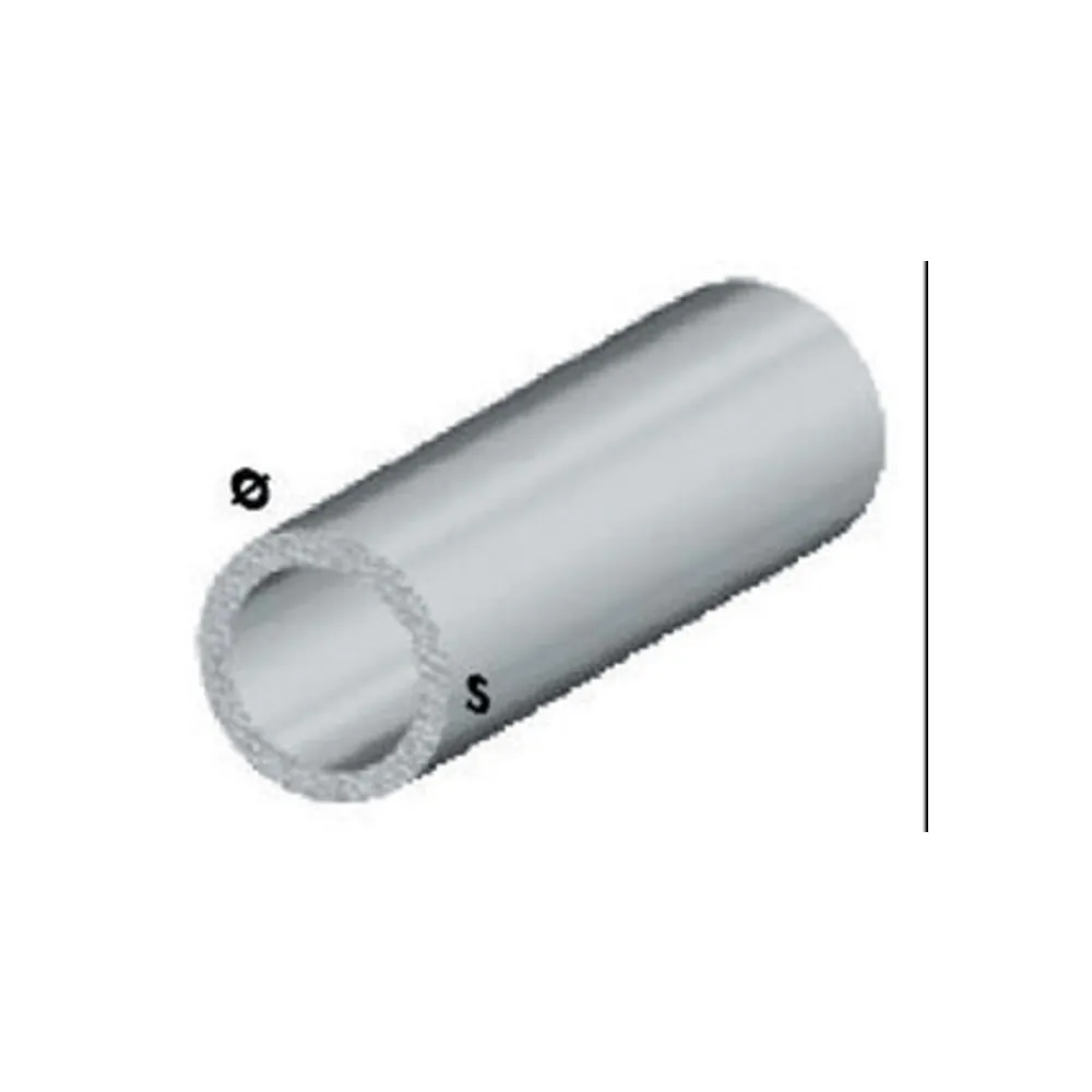 PROFILO ARGENTO H.100 CM TUBO TONDO 10X1 MM** (5
