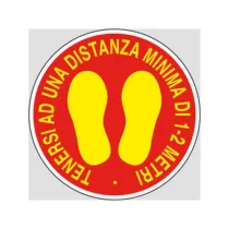 ETIC.ADES D.20CM TENERSI A DIST. DI 1-2MT