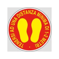 ETIC.ADES D.20CM TENERSI A DIST. DI 1-2MT