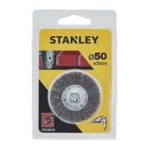PIRANHA STANLEY STA36020 (X36020) SPAZZOLA ACCIAIO CIRCOL. D.50