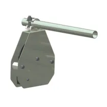 CARRUCOLA C/FRENO AUTOBLOC 30X30 CM PORT 50 KG