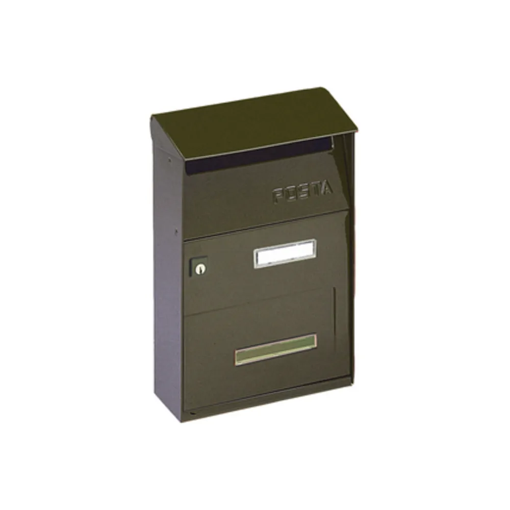 CASSETTA POSTALE ALUBOX FT LAMIERA GRIGIO GHISA