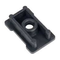 PIEDINO P/SCAFFALE PROFILO AD U PROMETAL (50