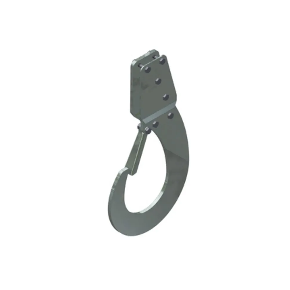 GANCIO DI SOLLEVAMENTO ACC ZIN 24X44 CM POR 50 KG