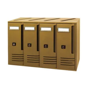 CASSETTA POSTALE ALUBOX CUBO C4 42X17