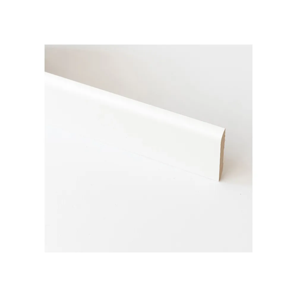 BATTISCOPA 70X10 MM MDF 240 CM BIANCO (10 BATTISCOPA 70X10 MM MDF 240 CM BIANCO (10
