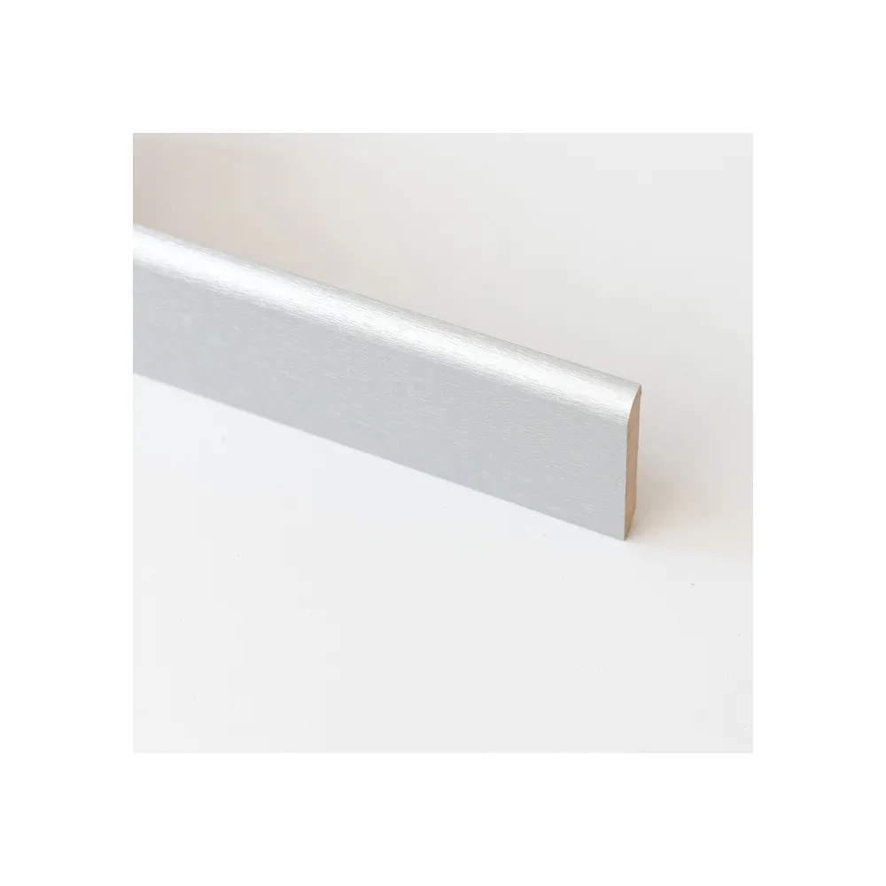 BATTISCOPA  70X10 MM MDF 240 CM ALLUMINIO (10