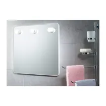 GEDY 6005 SPECCHIO C/LUCI 55X55 CM BIANCO