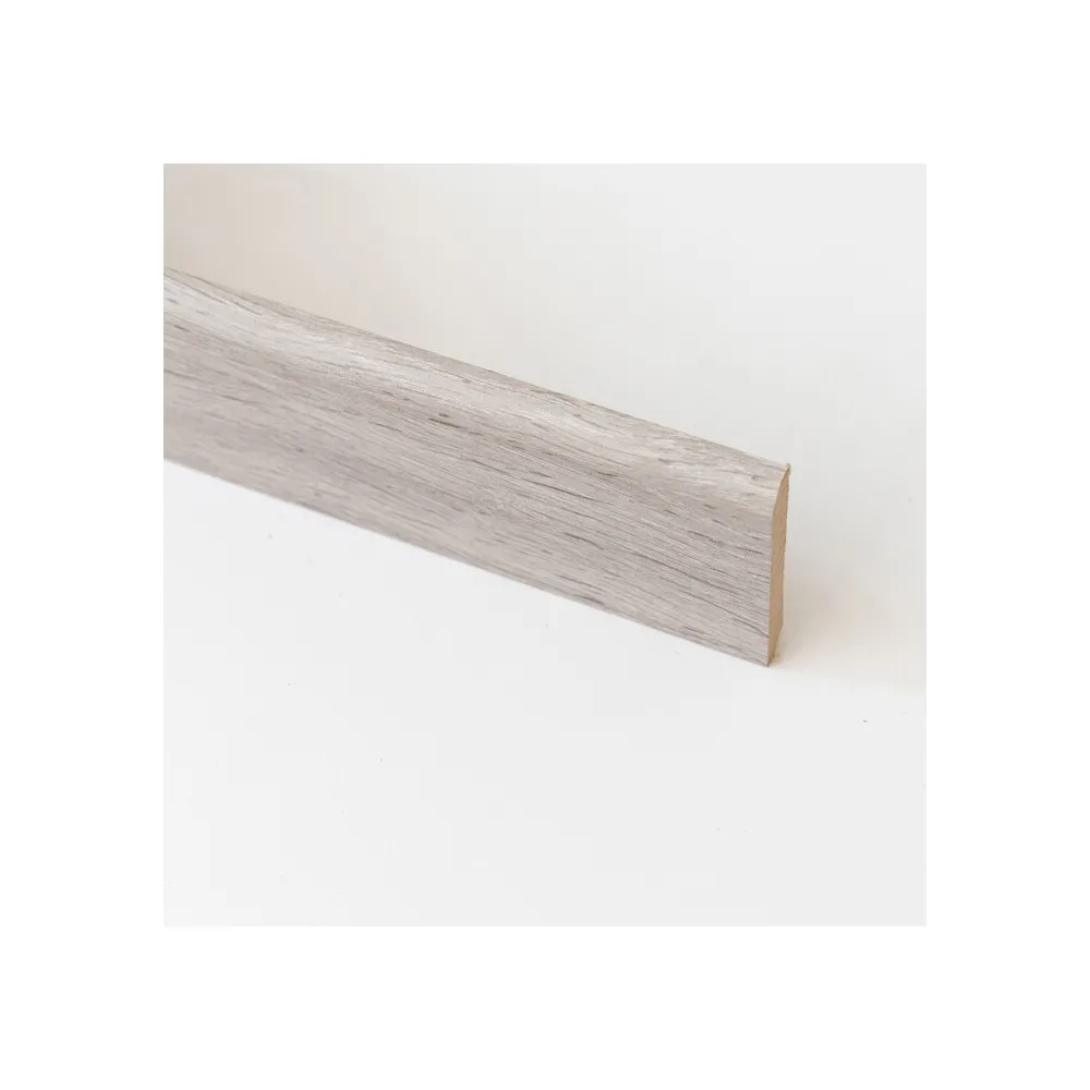 BATTISCOPA 70X10 MM MDF 240 CM ROVERE GRIGIO (10 BATTISCOPA 70X10 MM MDF 240 CM ROVERE GRIGIO (10