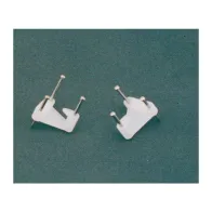 GANCIO P/QUADRO NYLON A 3 PUNTE DA 10 PZ