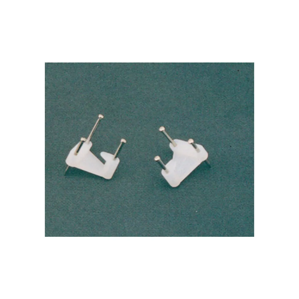 GANCIO P/QUADRO NYLON A 3 PUNTE DA 10 PZ GANCIO P/QUADRO NYLON A 3 PUNTE DA 10 PZ