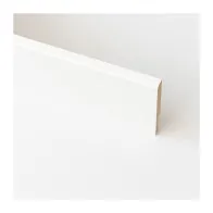 BATTISCOPA  80X14 MM MDF 240 CM BIANCO (5