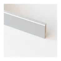 BATTISCOPA  80X11 MM MDF 240 CM ALLUMINIO (5